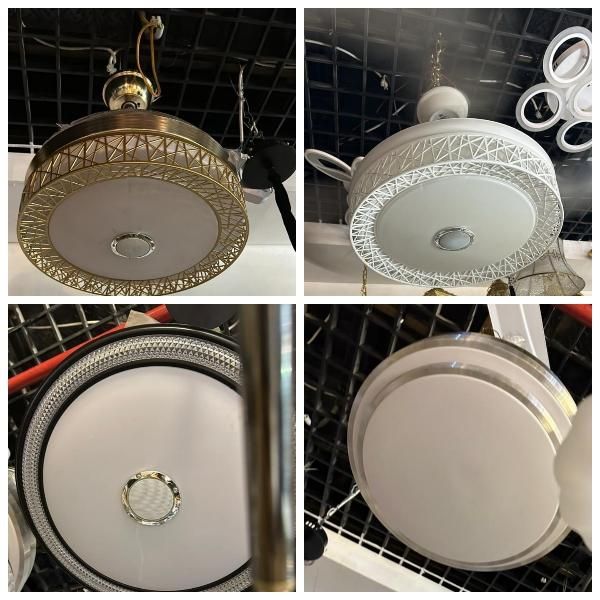 پنکه سقفی مدرن لوستری 42 اینچ نو|پنکه و تصفیهکنندهٔ هوا|بندرعباس, |دیوار