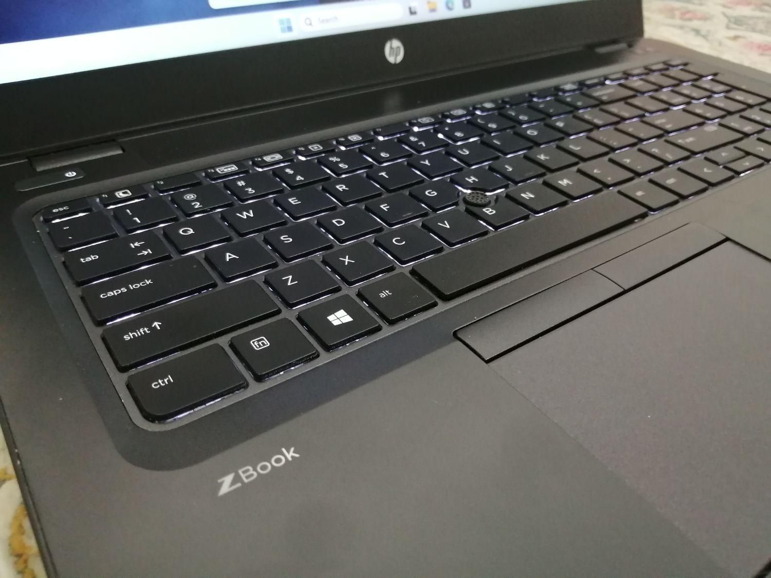 لپتاپ مهندسی hp Zbook G3 core i7 رم16 وssd512|رایانه همراه|سراوان, |دیوار