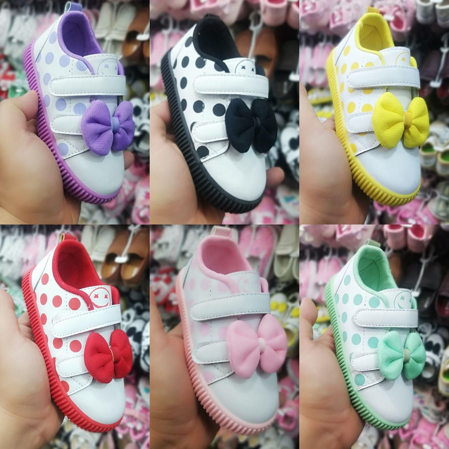 کفش ونس پاپیون چسب 792 6رنگ|کفش و لباس بچه|شیراز, سینما سعدی|دیوار