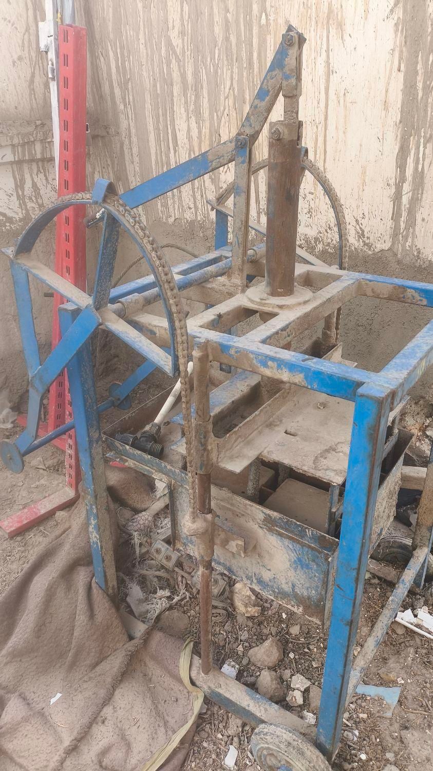 دستگاه بلوک زنی دستی دوتایی|ماشین‌آلات صنعتی|زهک, |دیوار