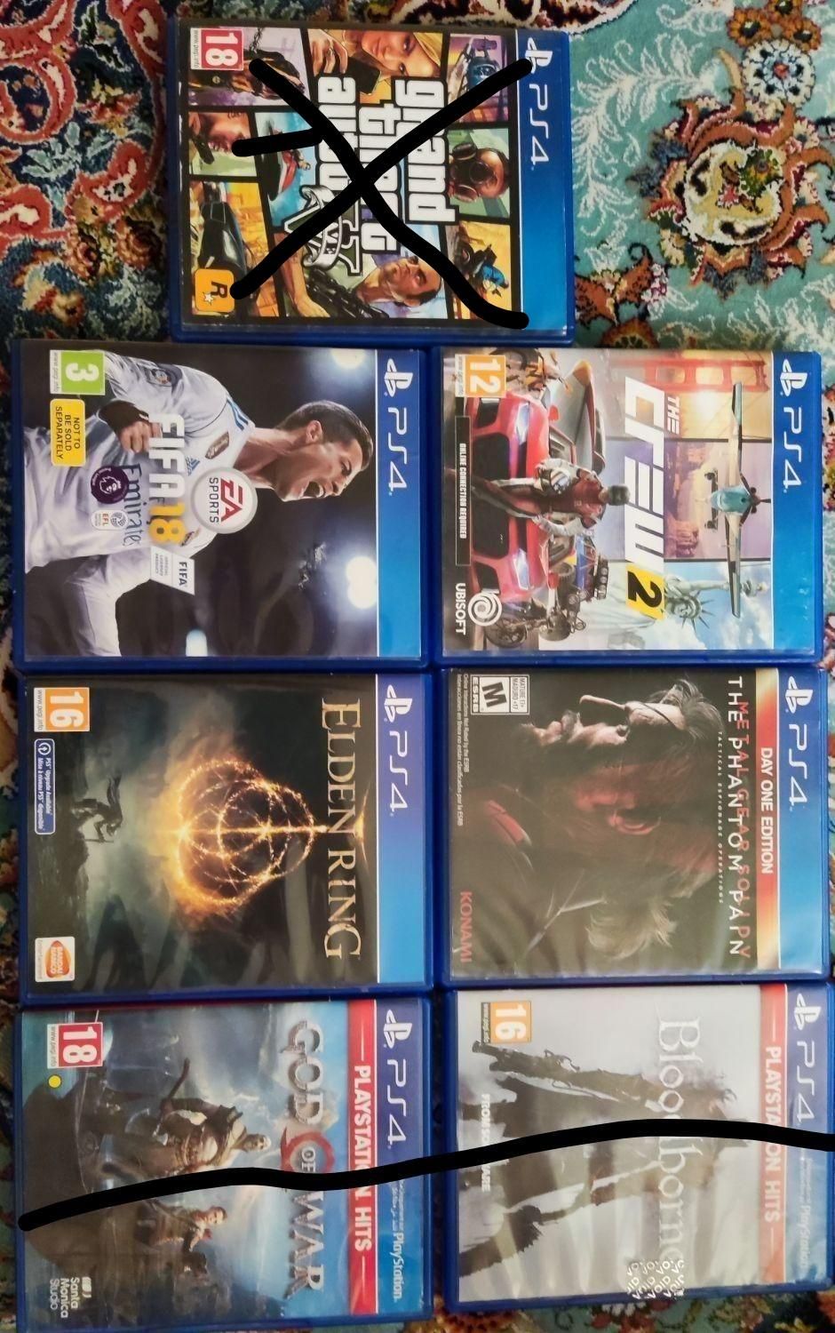 ps4 games بازیه پی اس ۴|کنسول، بازی ویدئویی و آنلاین|تهران, دروازه شمیران|دیوار