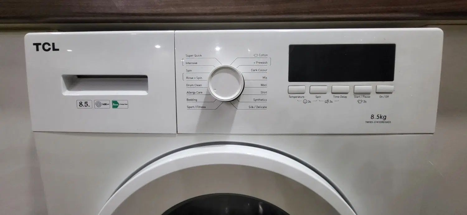 ماشین لباسشویی TCL 8.5 کیلویی|ماشین لباسشویی و خشک‌کن لباس|تهران, شهرک پرواز|دیوار