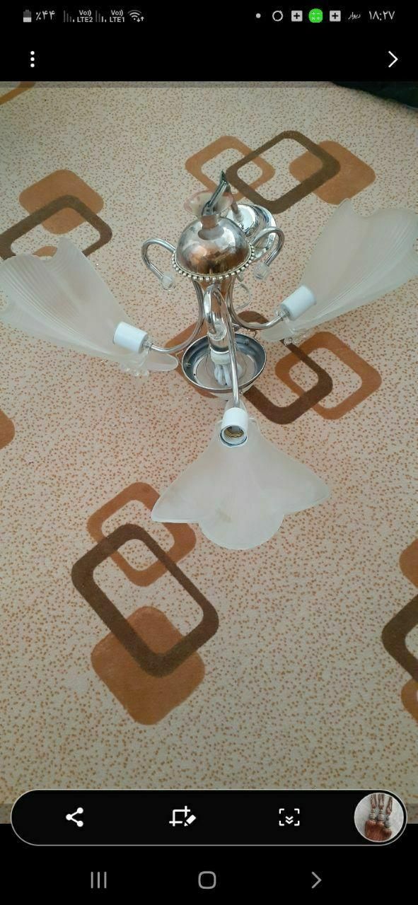 لوستر|لوستر و چراغ آویز|بجنورد, |دیوار