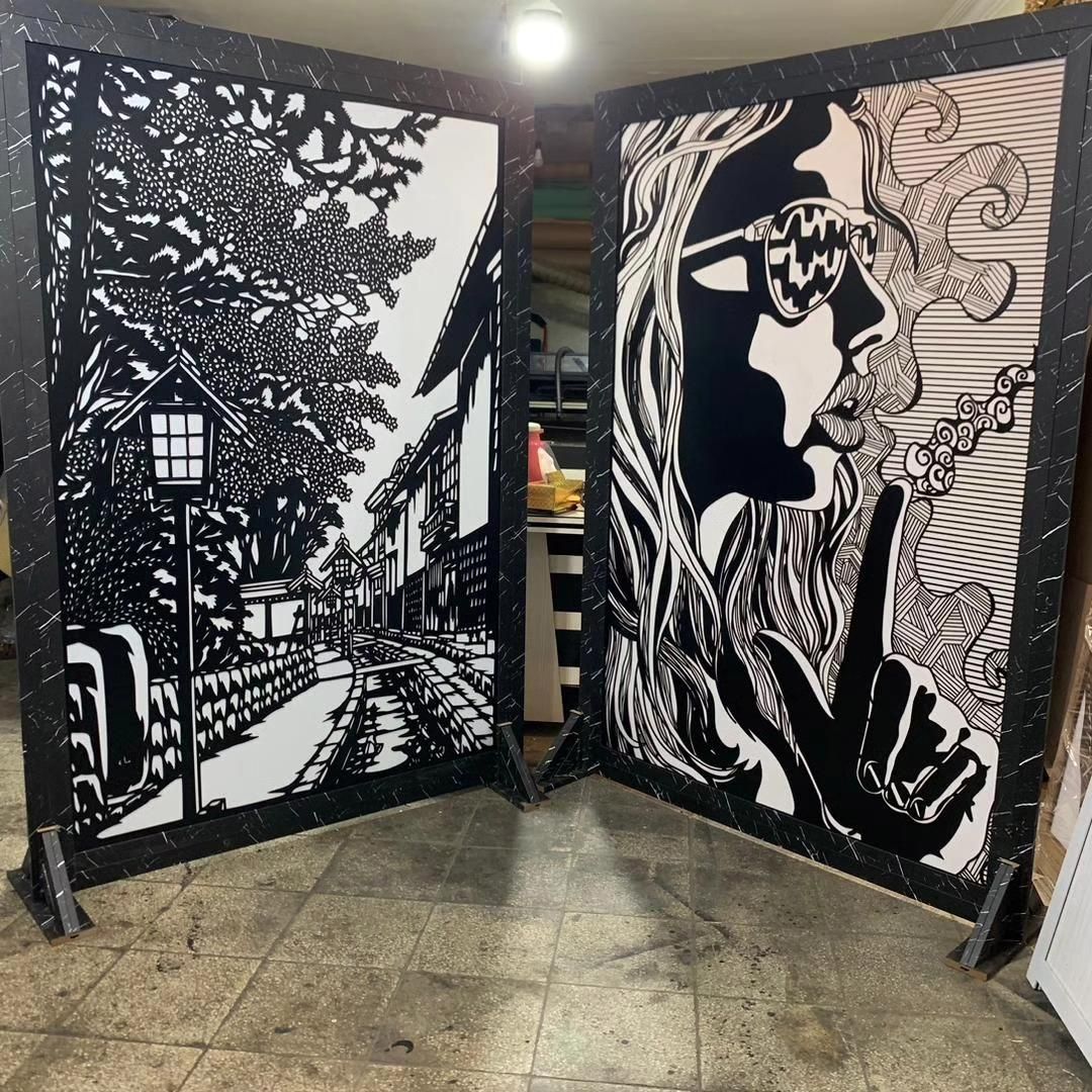 پاراوان و پارتیشن مارال اصفهان درچه|صنایع دستی و سایر لوازم تزئینی|خمینی‌شهر, |دیوار