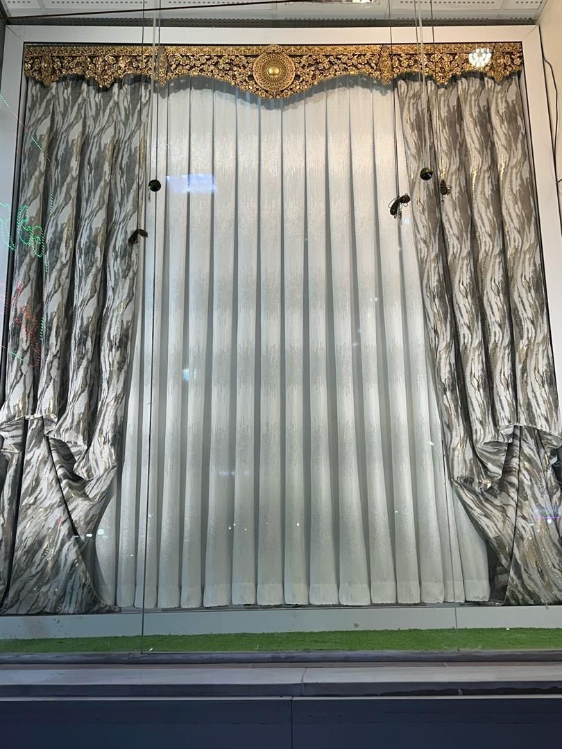 پرده  تخفیف جهزیه عروس|پرده، رانر، رومیزی|نیشابور, محله میدان باغات|دیوار