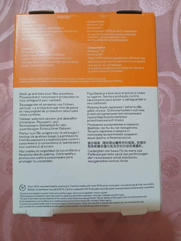 هارد اکسترنال یک ترابایت my passport|قطعات و لوازم جانبی رایانه|تهران, کاج|دیوار