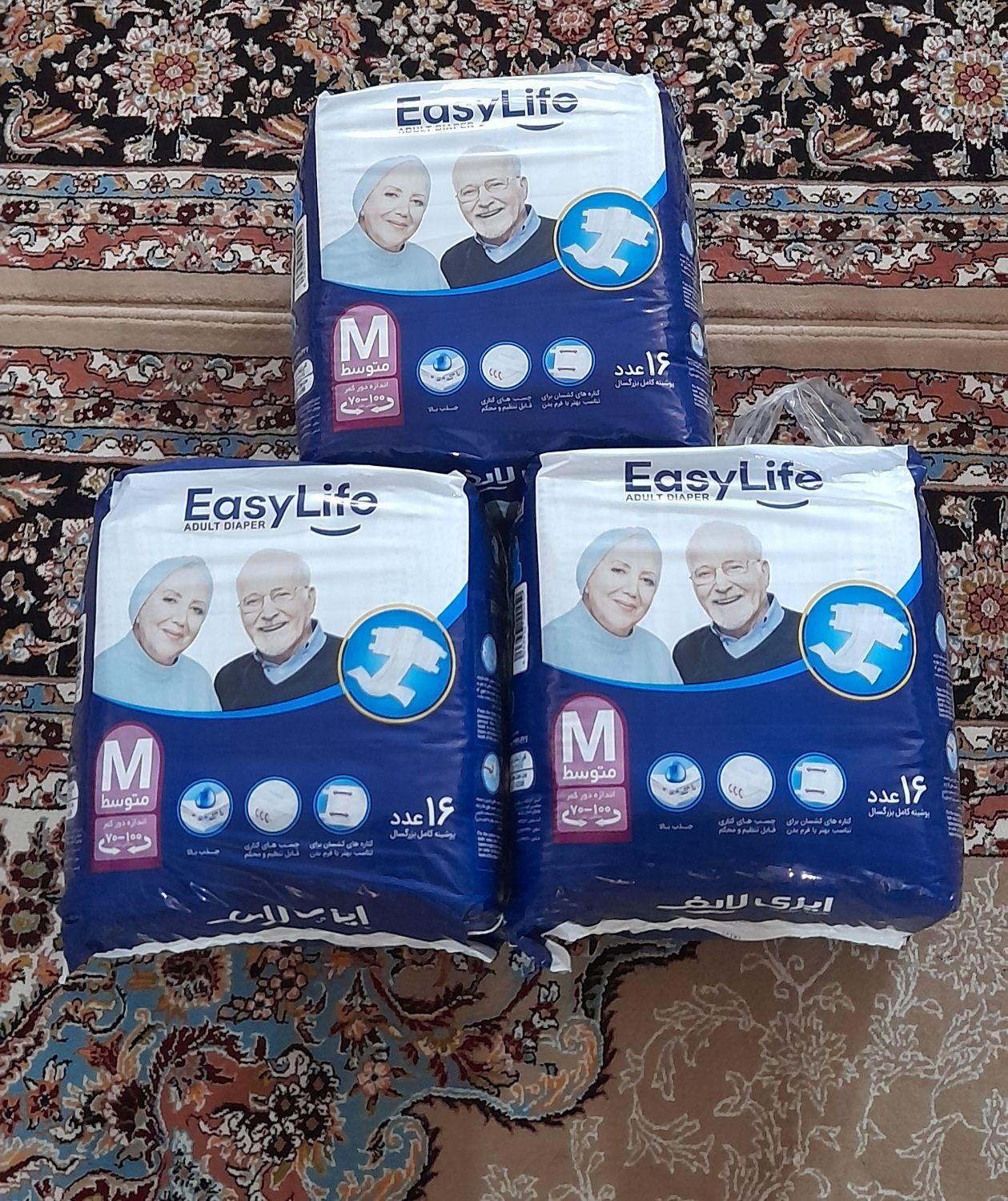 6بسته پوشک بزرگسالان ایزی لایف سایز متوسطM|آرایشی، بهداشتی، درمانی|آق قلا, |دیوار