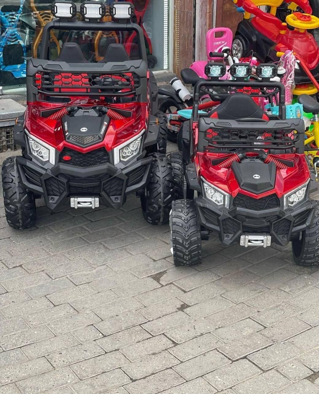 *استان قزوین *ماشین شارژی 4 موتوره اقساط|اسباب‌بازی بچه|قزوین, |دیوار