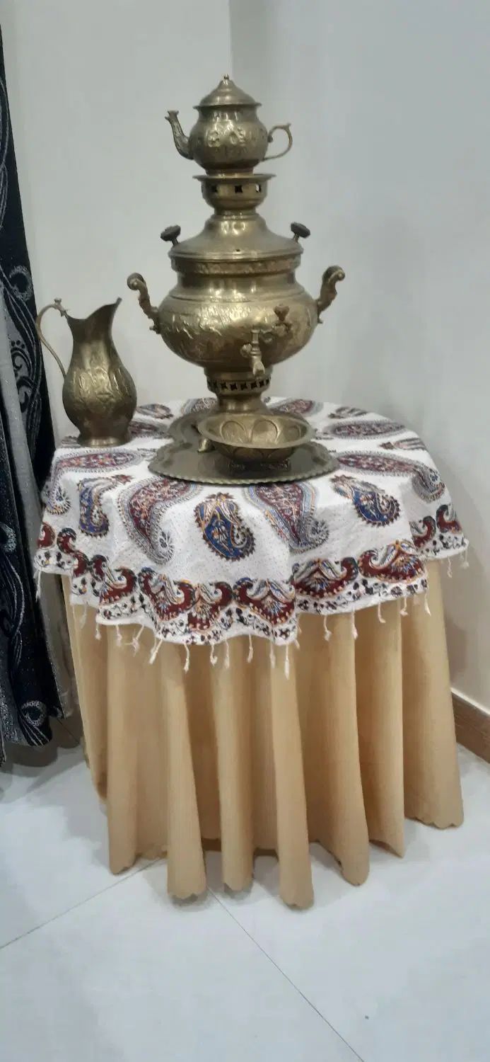 سماور و پارچ برنج|سماور، چای‌ساز، قهوه‌ساز|تهران, شهید فکوری|دیوار