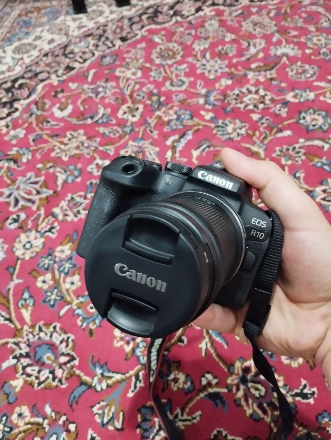 دوربین عکاسیR10 کنون با لنز کیت18.150mm|دوربین عکاسی و فیلم‌برداری|تهران, فدک|دیوار
