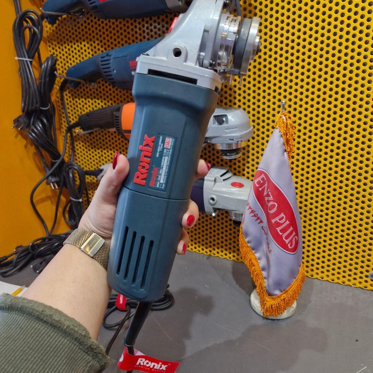 مینی فرز 115 میلی‌متری 880 وات رونیکس مدل 3110|ماشین‌آلات صنعتی|مشهد, توس (بلوار توس)|دیوار