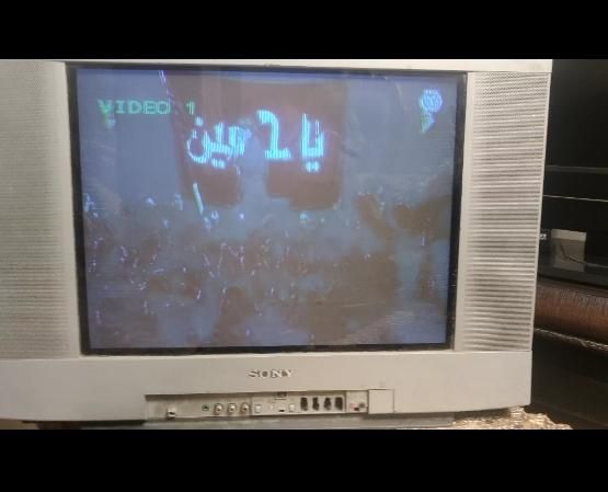 تلویزیون 21 اینچ سونی sony اصلی|تلویزیون و پروژکتور|قم, انسجام|دیوار