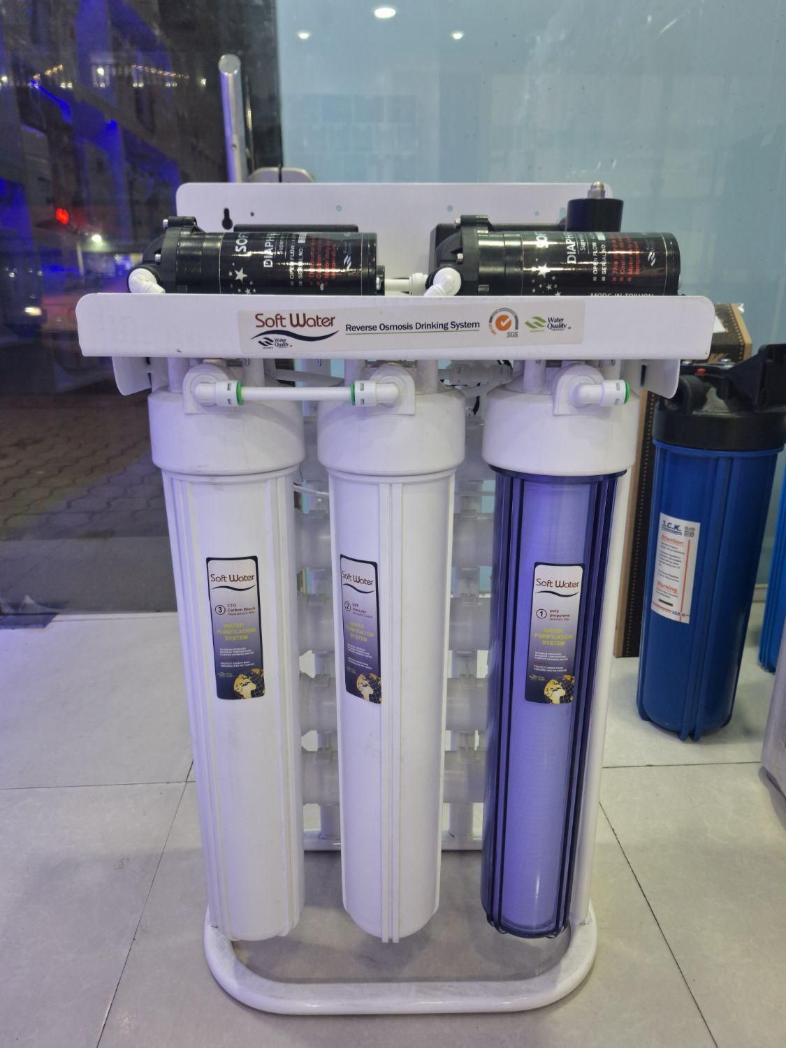 دستگاه تصفیه آب نیمه صنعتی ۴۰۰ گالن|آبسردکن و تصفیه آب|بندرعباس, |دیوار