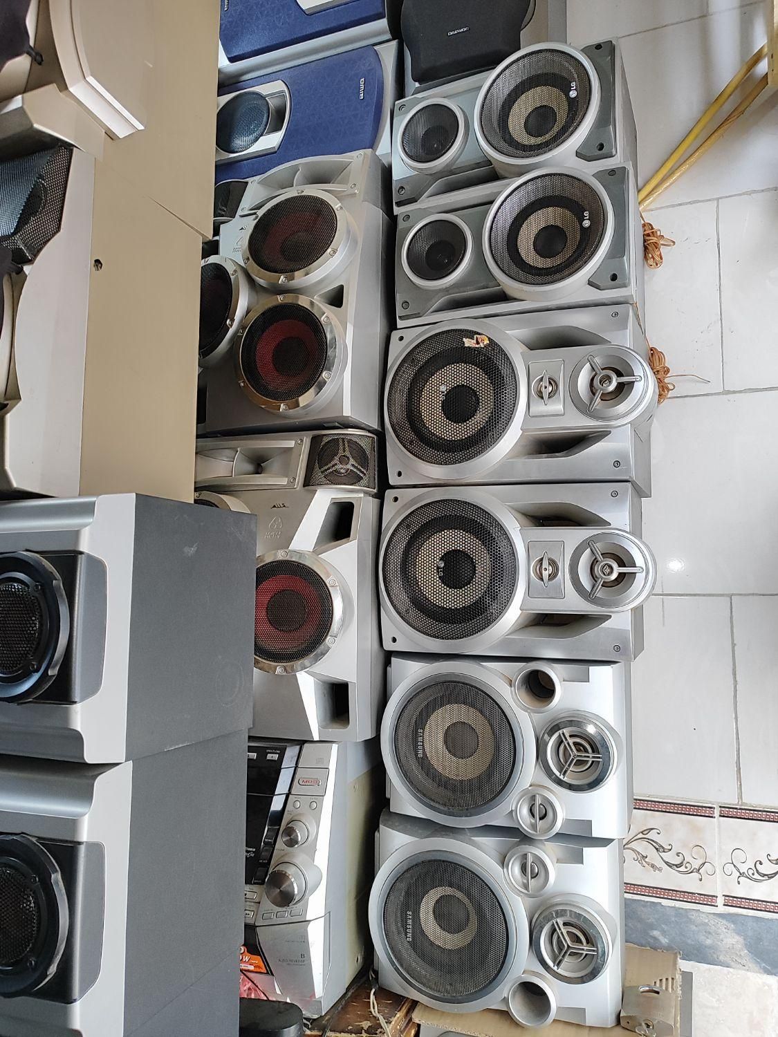 ضبط واسپیکر.   تعمیرات هم داریم|سیستم صوتی خانگی|قم, نخودی|دیوار