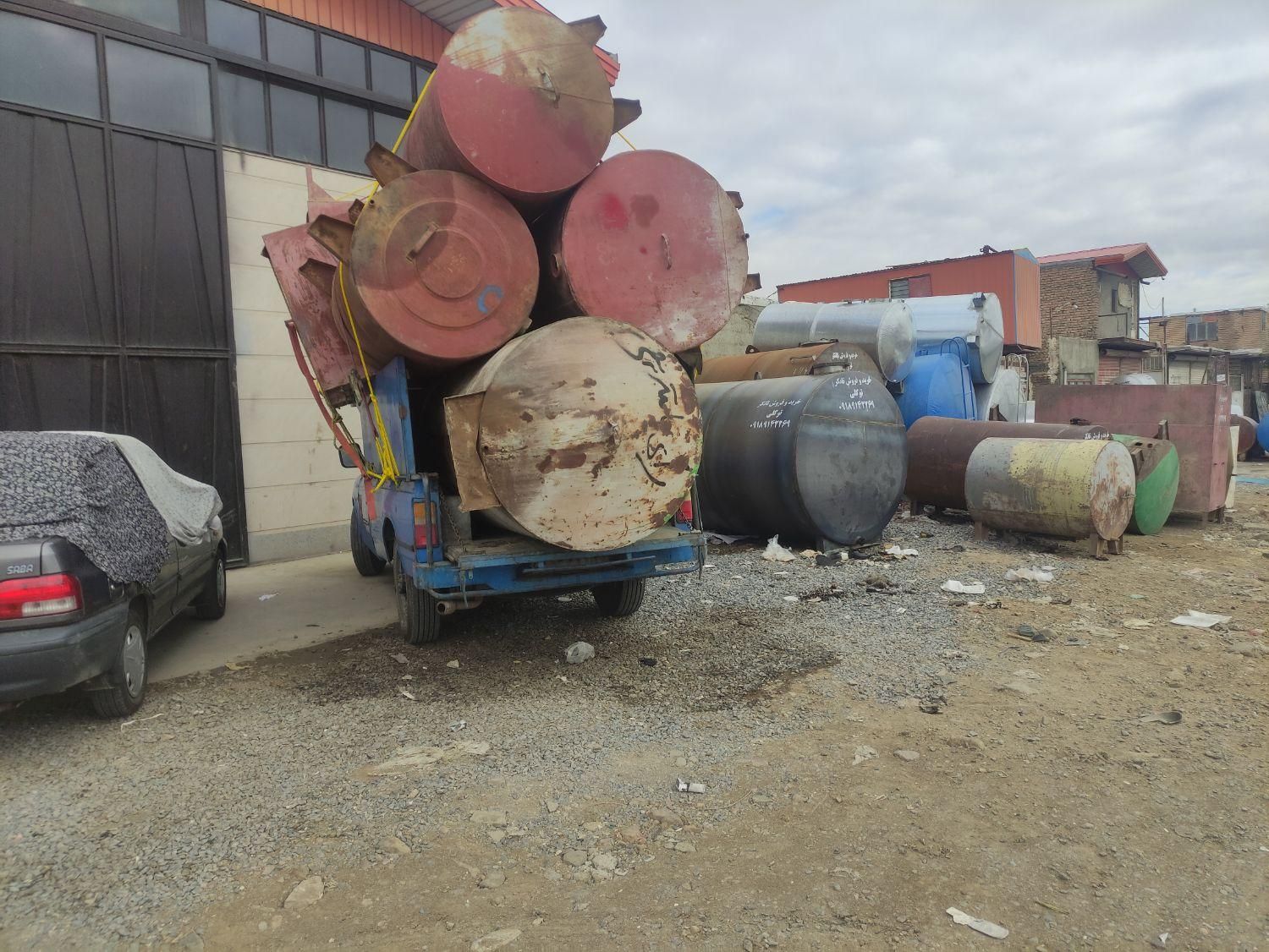 تانکرهای فلزی برای آب وسوخت از500لیتری تا 50هزار|مصالح و تجهیزات ساختمان|همدان, |دیوار