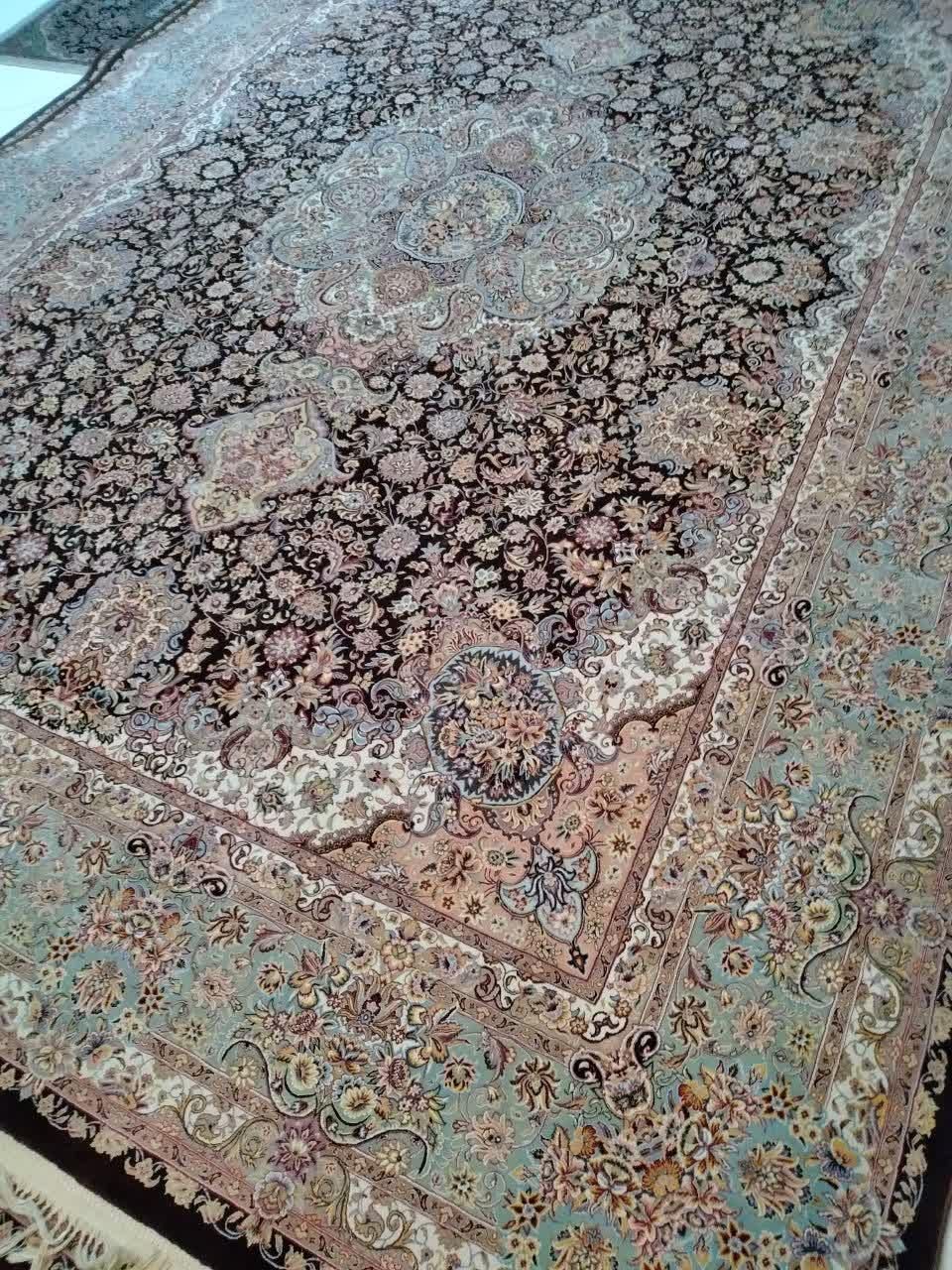 یک جفت فرش نه متری ۱۲۰۰ شانه|فرش|تهران, مجیدیه|دیوار