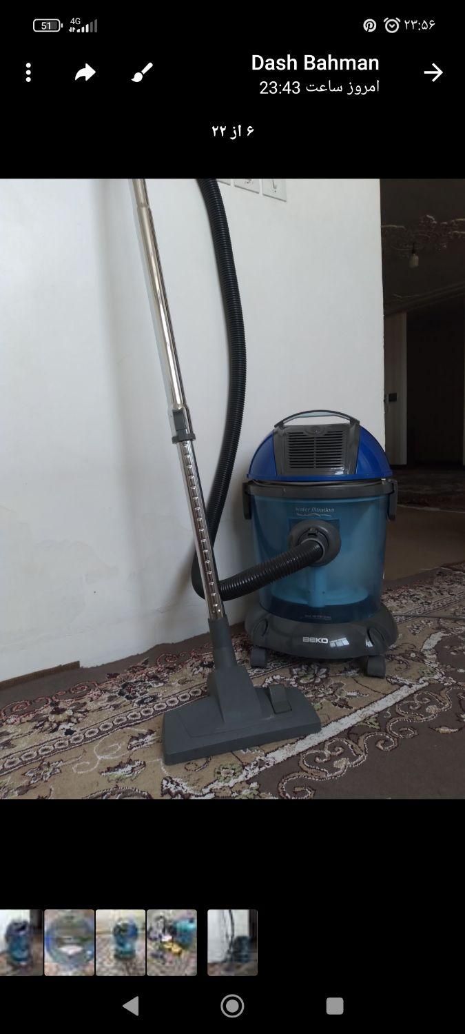 جارو برقی بکو+محصول کشور ترکیه|جاروبرقی، جارو شارژی، بخارشو|فولادشهر, B2|دیوار