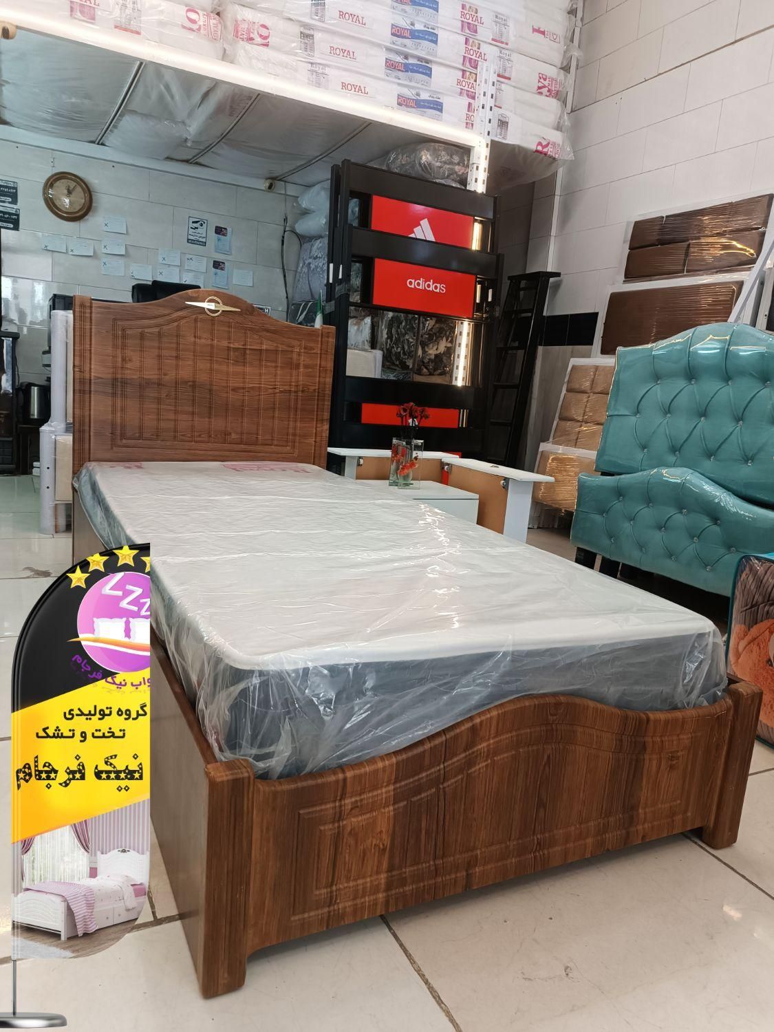 تخت خواب یک نفره/تختخواب ۱یکنفره فول وکیوم مدل کاک|تخت و سرویس خواب|مشهد, سپاد|دیوار
