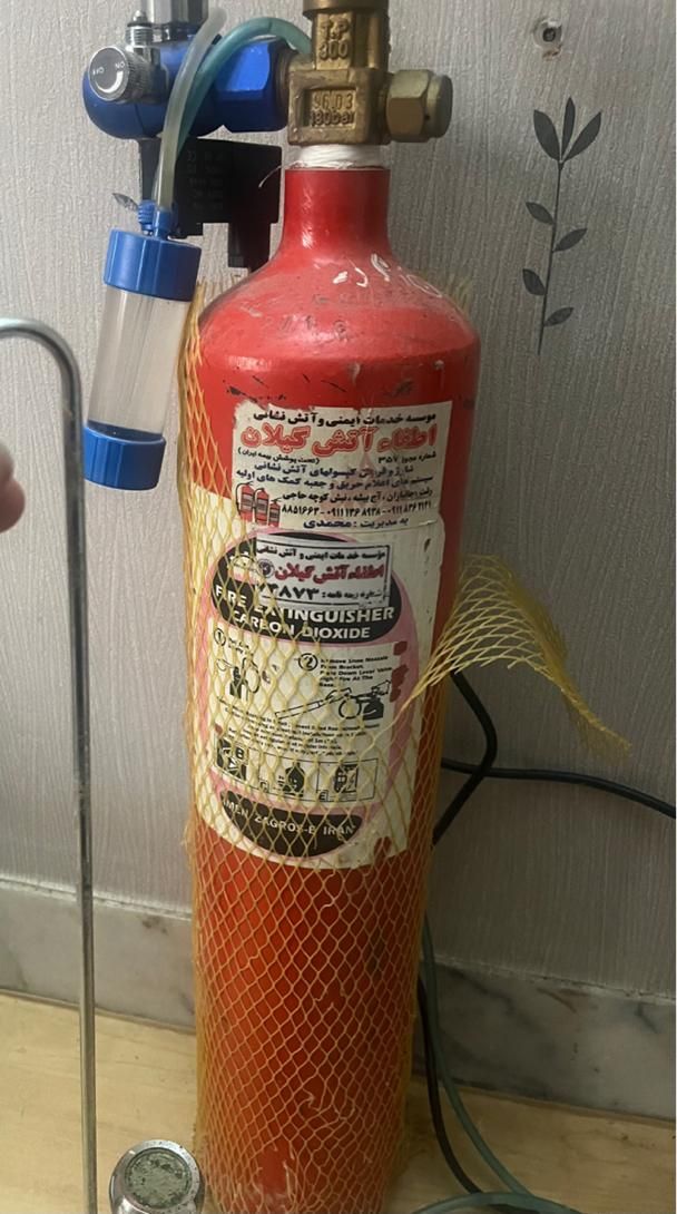 کپسولco2مخصوص پلنت بهمراه دفیوزر و‌رگلاتور مانومتر|ماهی|رشت, نامجو|دیوار