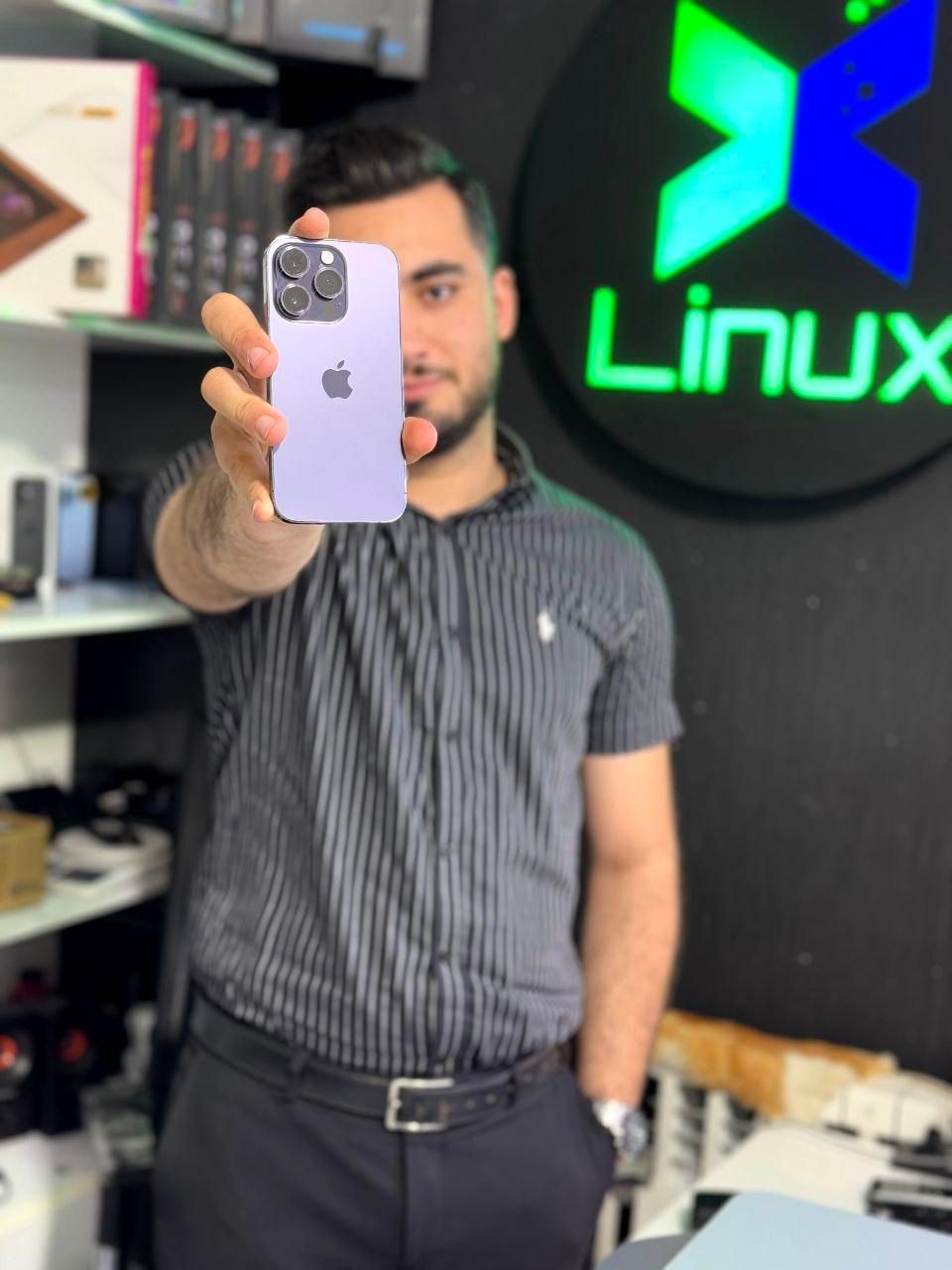 گوشی آیفون ۱۴ پرو بنفش / اقساط ۳/۵ درصد|موبایل|تبریز, |دیوار