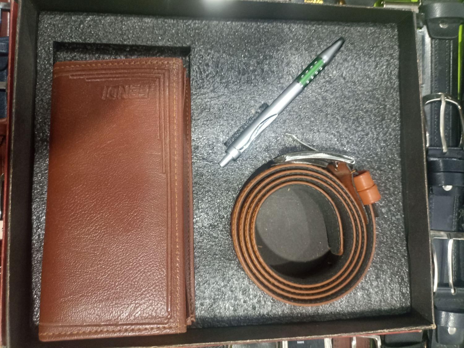 انواع ست، کمربند،کیف و جاکارتی عمده و تک|کیف، کفش، کمربند|بروجرد, |دیوار