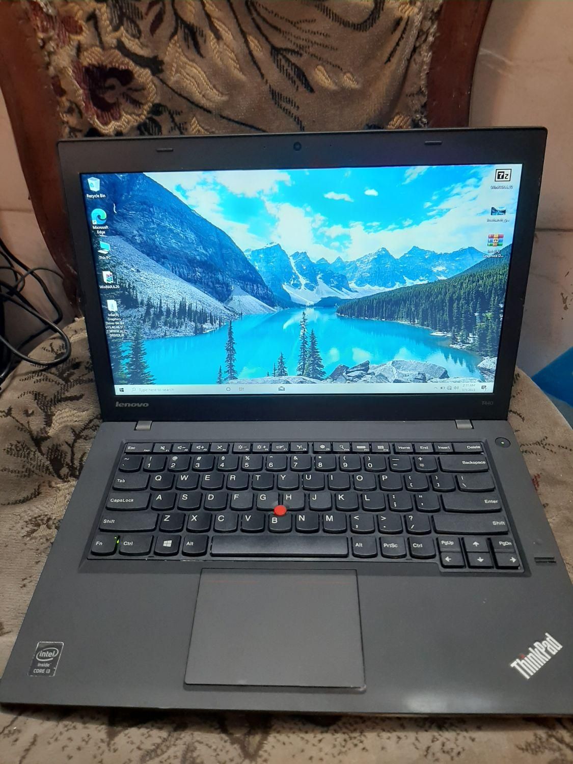 لپ تاپ نسل4سبک و تمیزLenovo|رایانه همراه|اصفهان, مسجد مصلی|دیوار