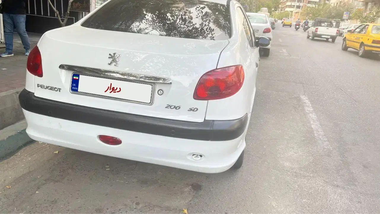 ۲۰۶ v8 مدل۹۷|خودرو سواری و وانت|تهران, شهرآرا|دیوار