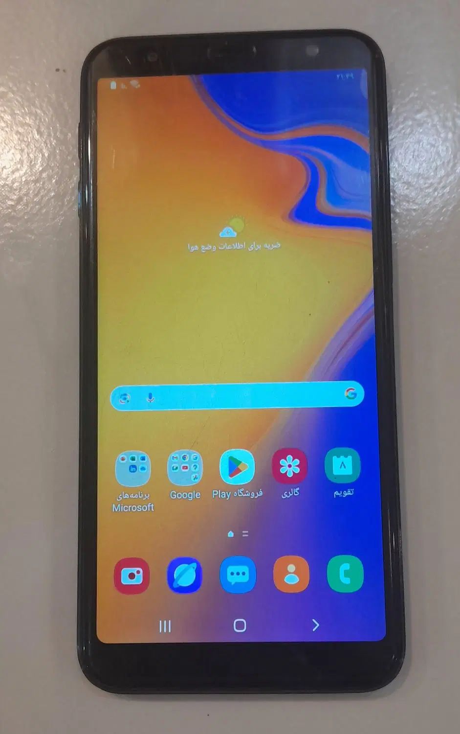 گوشی سامسونگ j6 plus|موبایل|تهران, ارامنه|دیوار