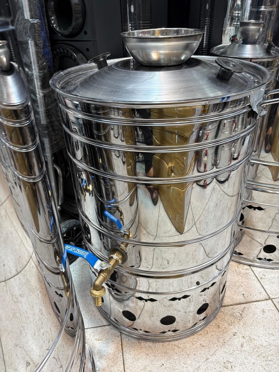 سماور بزرگ هییتی|سماور، چایساز، قهوهساز|مشهد, بالا خیابان|دیوار