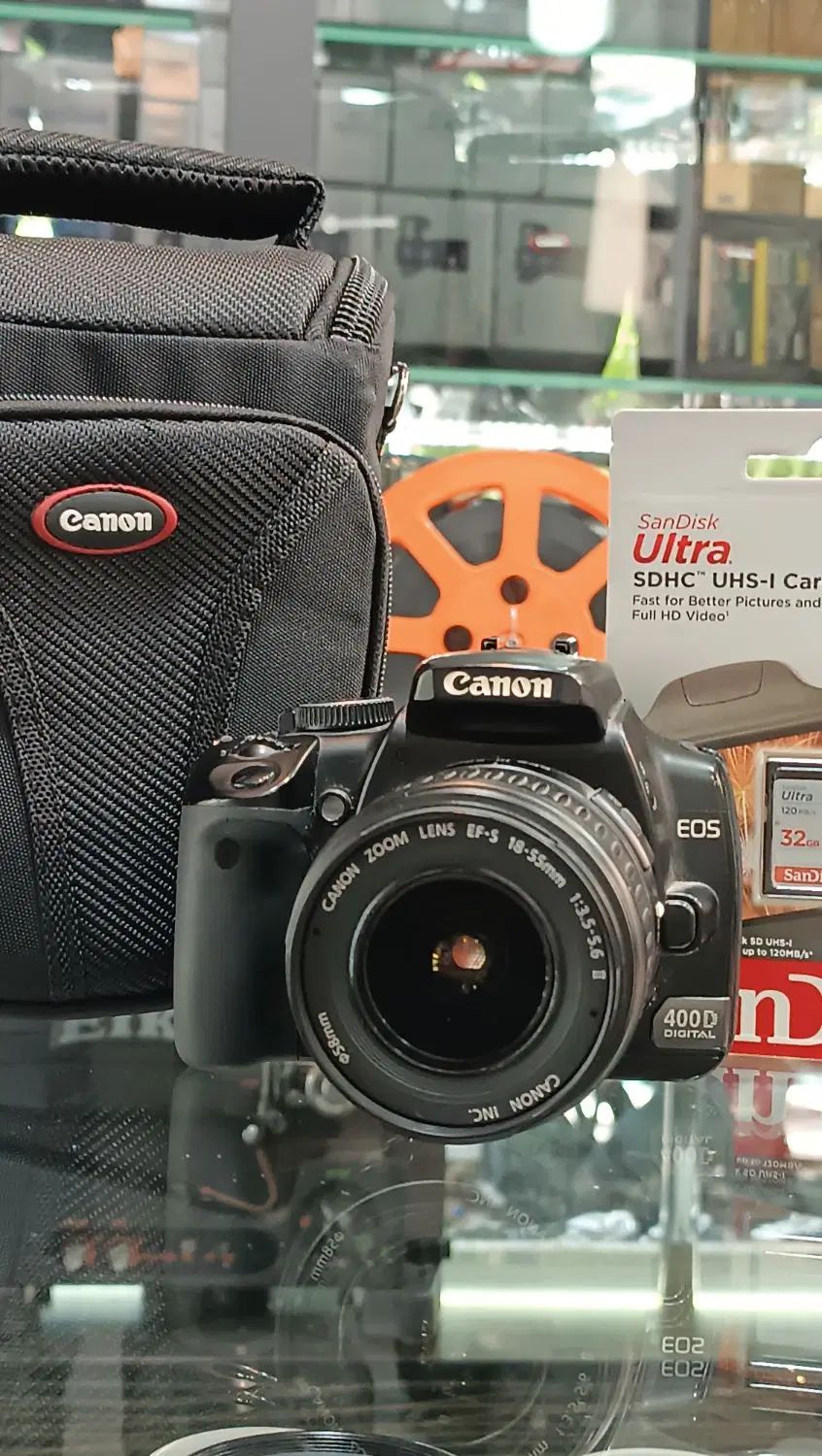 canon 400D +18-55 فول پکیج|دوربین عکاسی و فیلم‌برداری|تهران, امام خمینی|دیوار