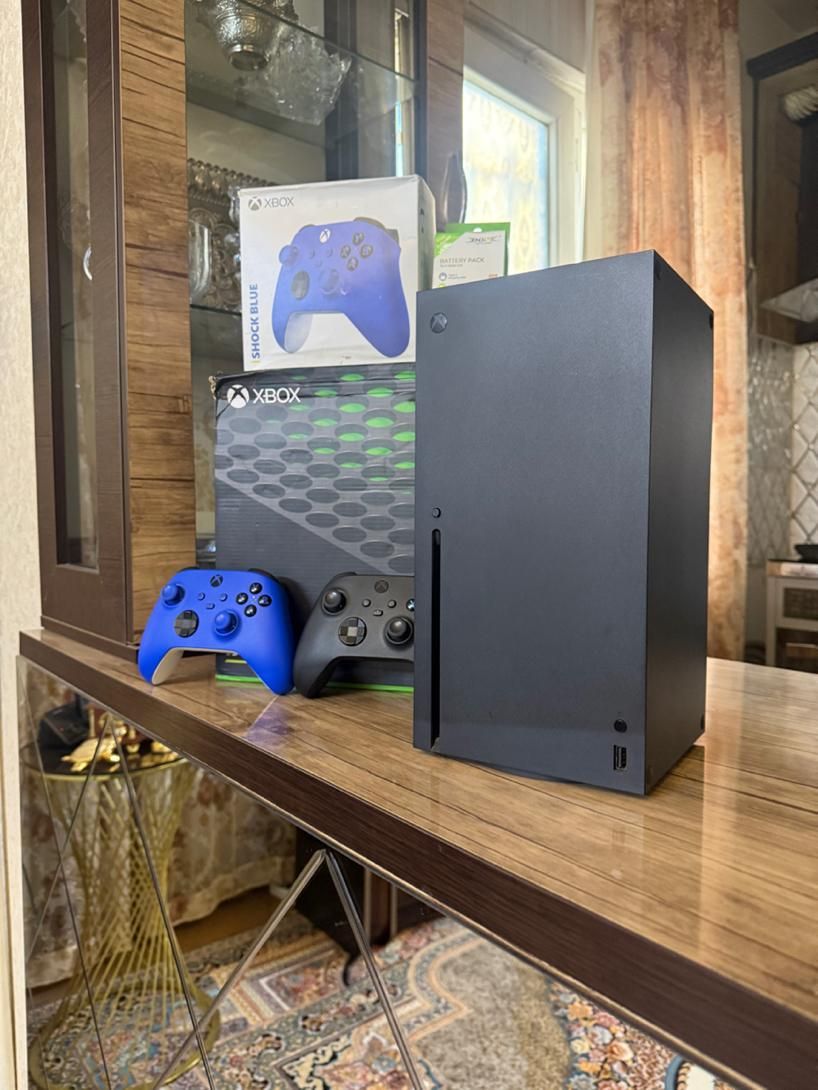 XBOX SERES X در حد آکبند ده روز استفاده|کنسول، بازی ویدئویی و آنلاین|تهران, سعادت‌آباد|دیوار