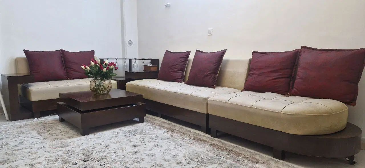 مبلمان ال راحتی ۸ نفره|مبلمان خانگی و میز عسلی|تهران, جابری|دیوار