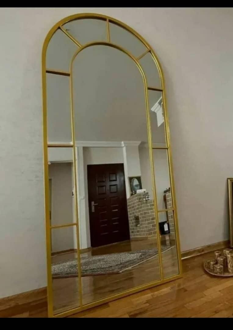 آینه قدی ایستاده قاب فلزی پایه دار * فروش اقساط|آینه|بم, |دیوار