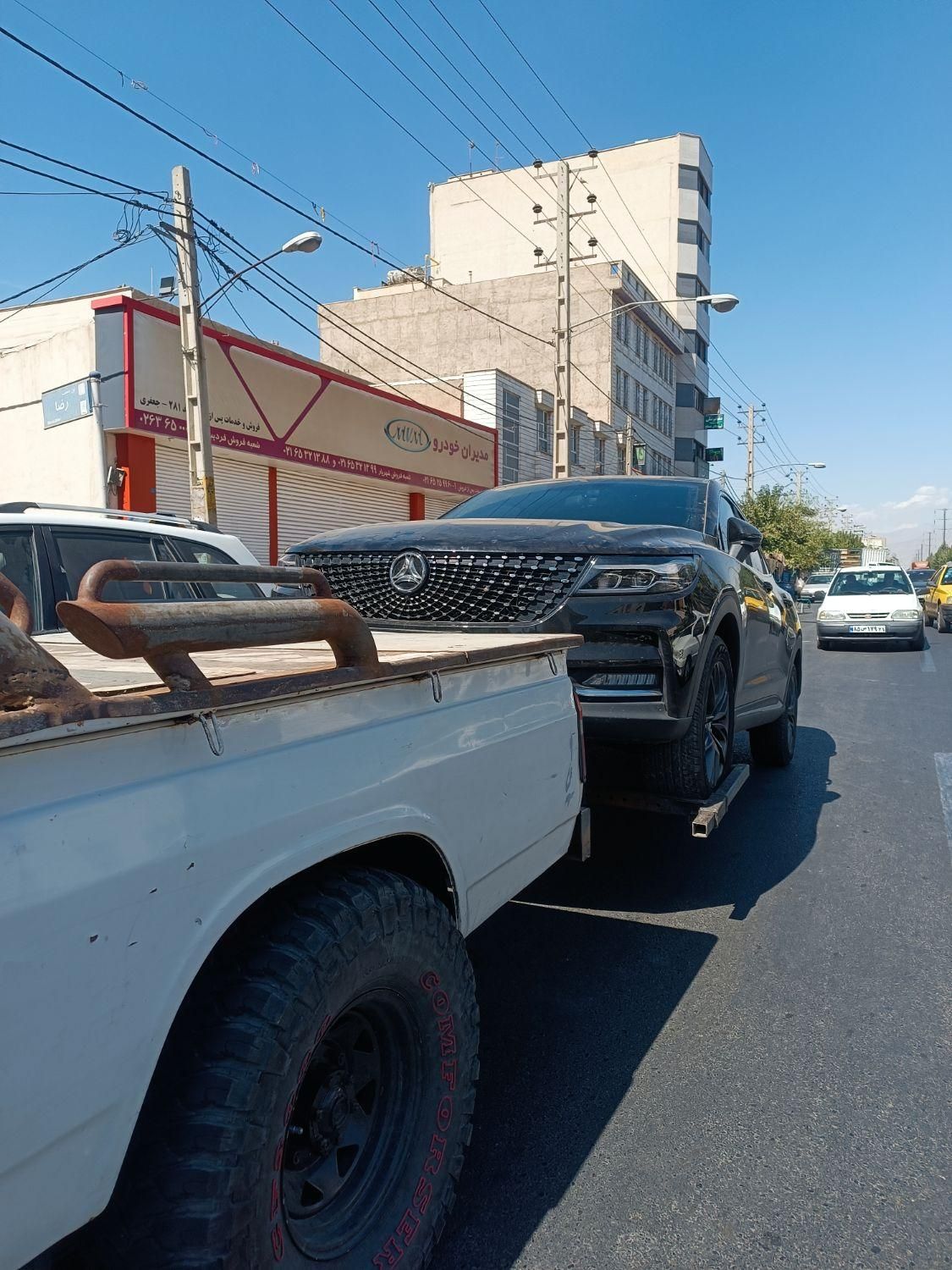 امداد خودرو یدک کش جرثقیل اندیشه شبانه روزی|خدمات حمل و نقل|اندیشه, اندیشه فاز ۱|دیوار