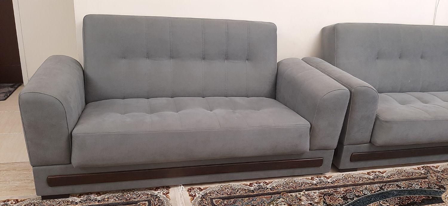 مبلمان ۷ نفره تخت خوابشو، پارچه ترک|مبلمان خانگی و میز عسلی|تهران, دکتر هوشیار|دیوار