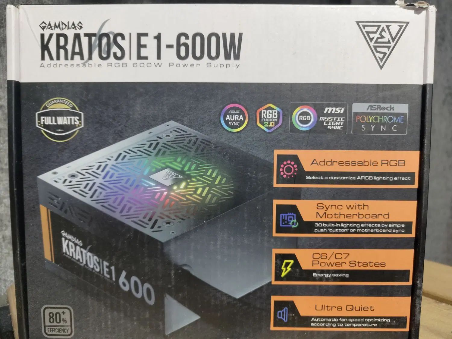پاور کامپیوتر گیمینگ گیم دیاس کریتوس kratos 600w|قطعات و لوازم جانبی رایانه|تهران, والفجر|دیوار
