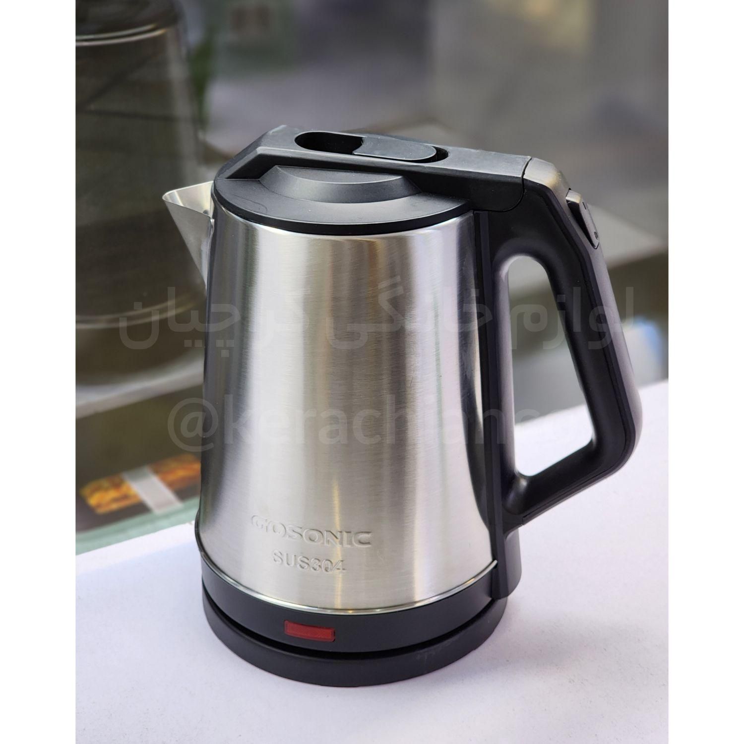 کتری برقی گوسونیک مدل GSK-712|سماور، چای‌ساز، قهوه‌ساز|مشهد, کوشش|دیوار