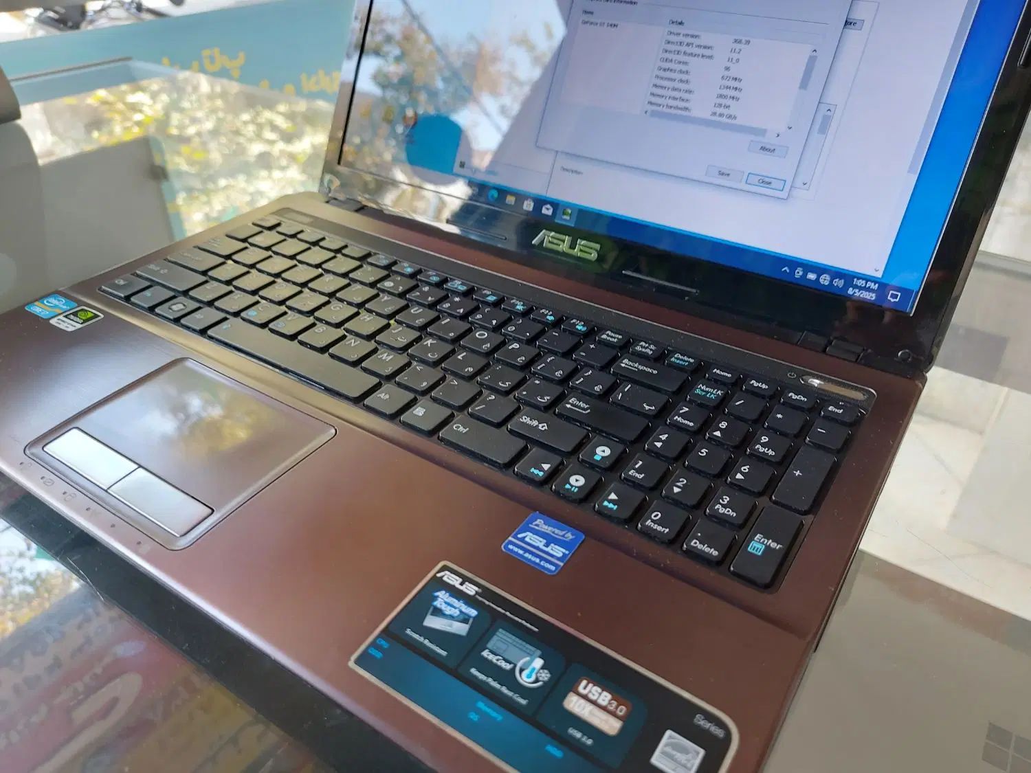 ایسوس فول گیم و طراحی i7 RAM12 SSD256+HDD750|رایانه همراه|کرج, گلشهر|دیوار