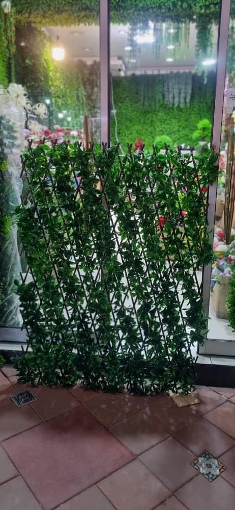 آکاردئونی گل برگ ریحون شمشاد پارتیشن|گل مصنوعی|فردیس, فردیس|دیوار