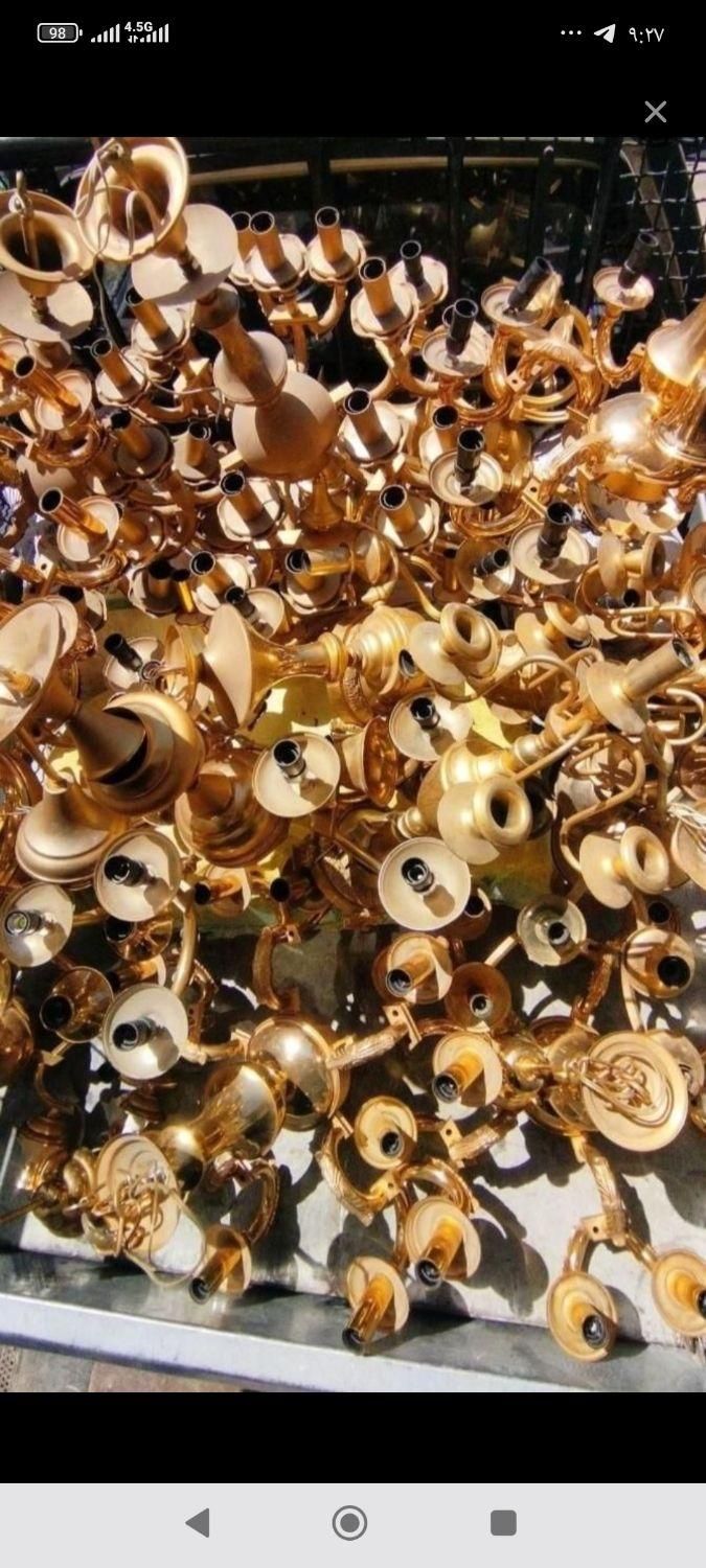 خریدار همه مدل لوستر آب کاری و معمولی|لوستر و چراغ آویز|تهران, جنتآباد مرکزی|دیوار