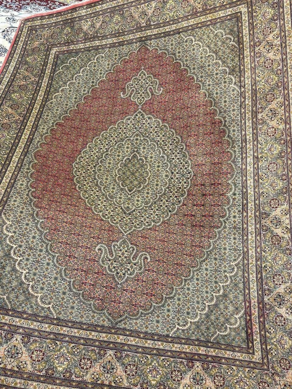 جفت قالیچه ماهی تبریز،رنگ خاص وکمیاب‌۵۰رج|فرش|کرج, کوی امامیه|دیوار