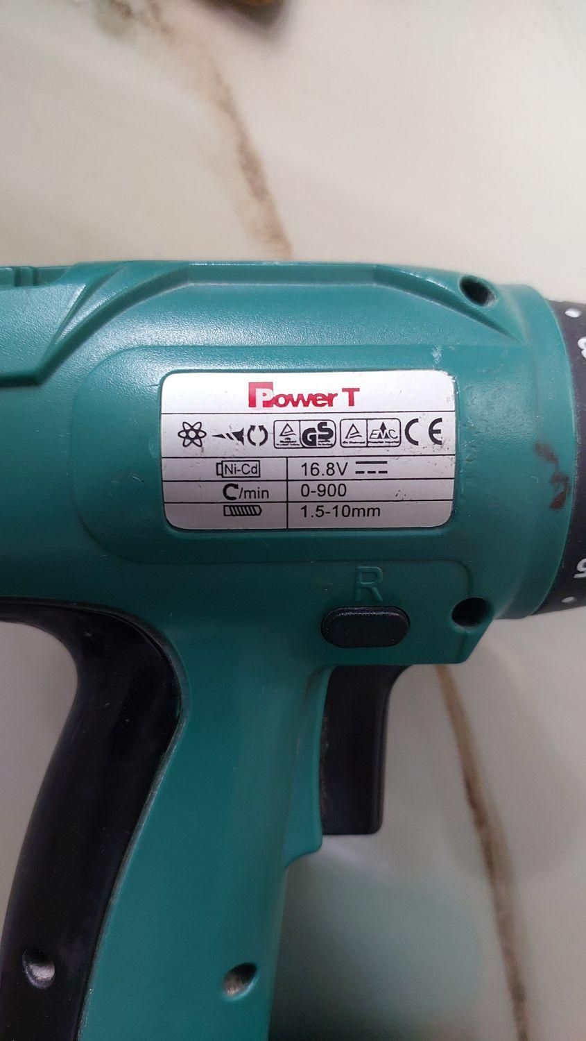دریل شارژی power t|ابزارآلات|مراغه, |دیوار