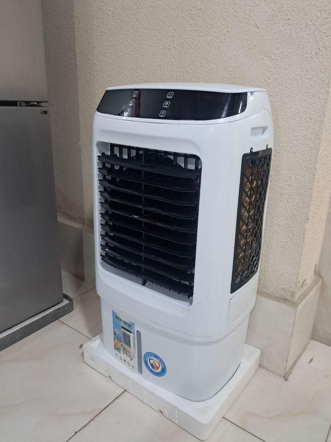 *کولر آبی سلولزی پرتابل چرخدار با محفظه یخ موتوژن*|کولر آبی|شهرکرد, |دیوار
