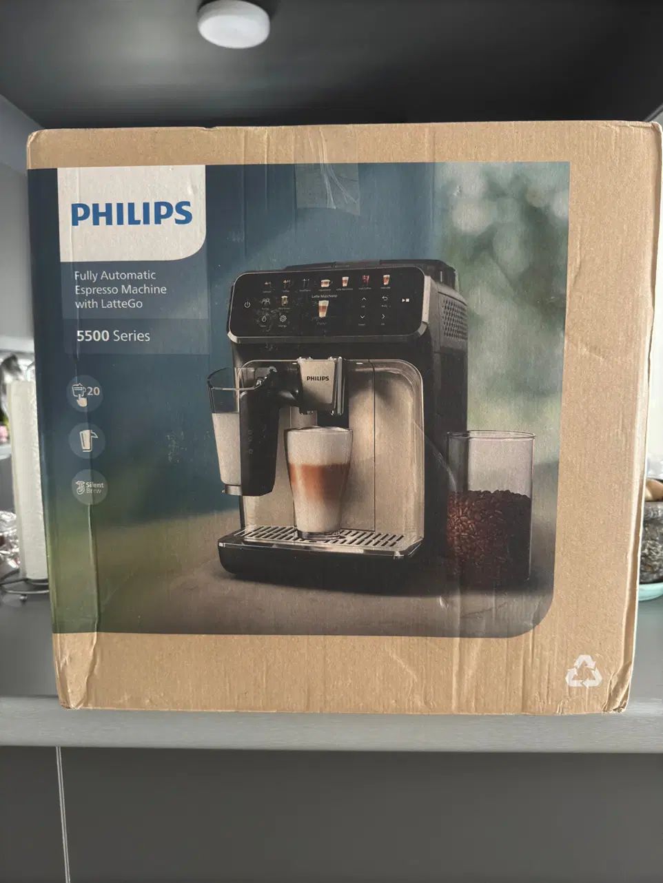 اسپرسوساز ‌اتوماتیک PhilipsEP5547/90 نو و اورجینال|سماور، چای‌ساز، قهوه‌ساز|تهران, سعادت‌آباد|دیوار
