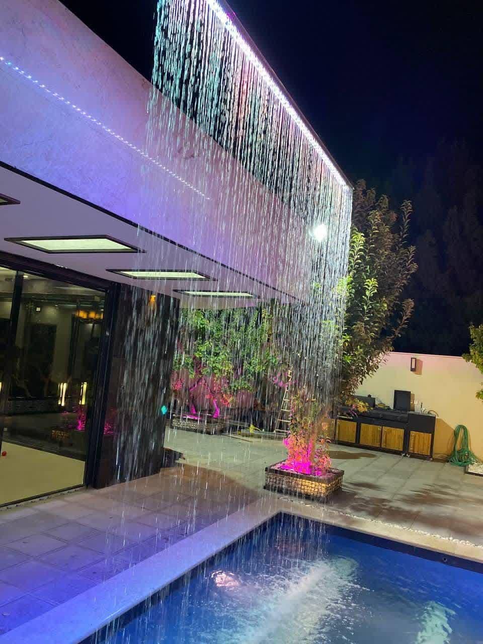 نازل آبنما بارانی پرده آب کرتین فواره|حراج|ایلام, |دیوار