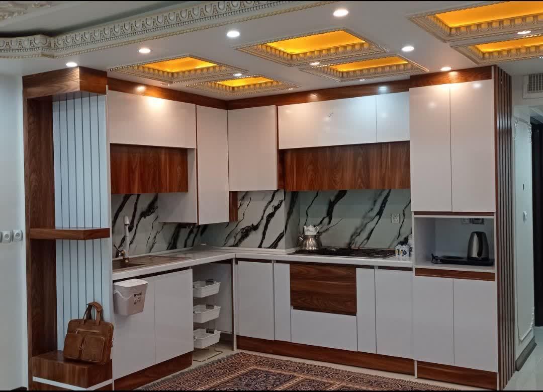 طراحی و ساخت کابینت و دکوراسیون داخلی از صفر تا صد|خدمات پیشه و مهارت|پرند, فاز ۶|دیوار