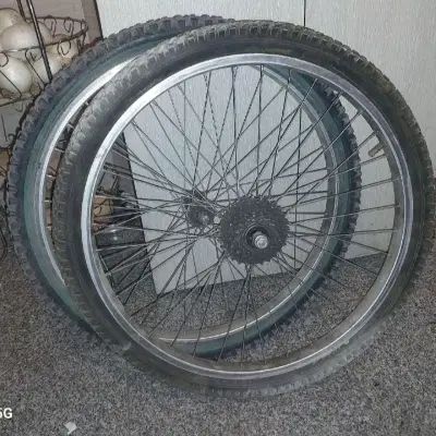 چرخ دوچرخه 26 عقب و جلو|دوچرخه، اسکیت، اسکوتر|تهران, افسریه جنوبی|دیوار