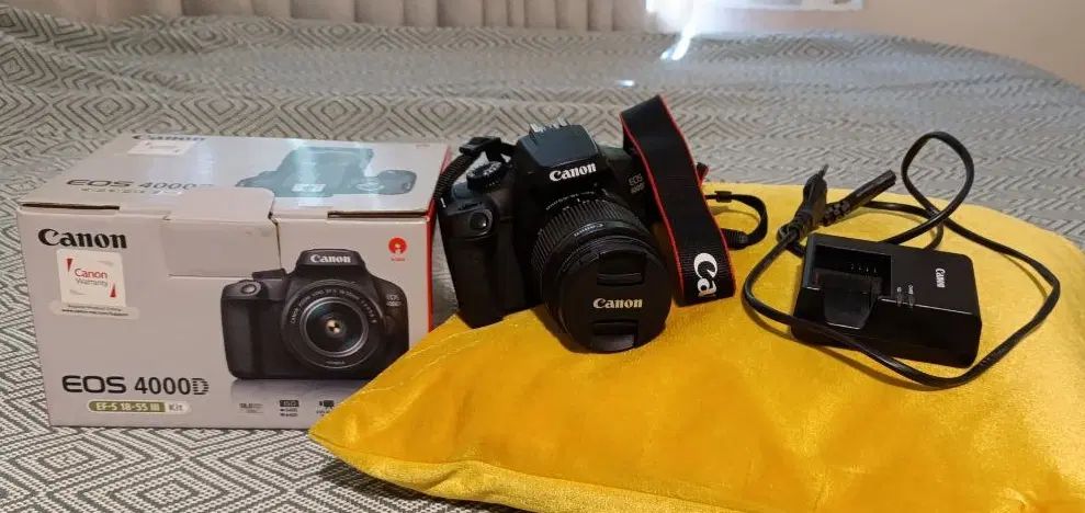 دوربین عکاسی Canon Eos 4000D|دوربین عکاسی و فیلم‌برداری|کرج, کوی زنبق|دیوار