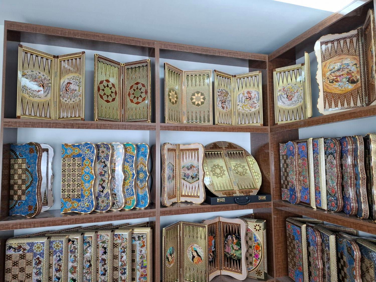 تولیدی تخته نرد ها خاتم و صدفی خاص|کلکسیون و سرگرمی|اصفهان, ارغوانیه|دیوار