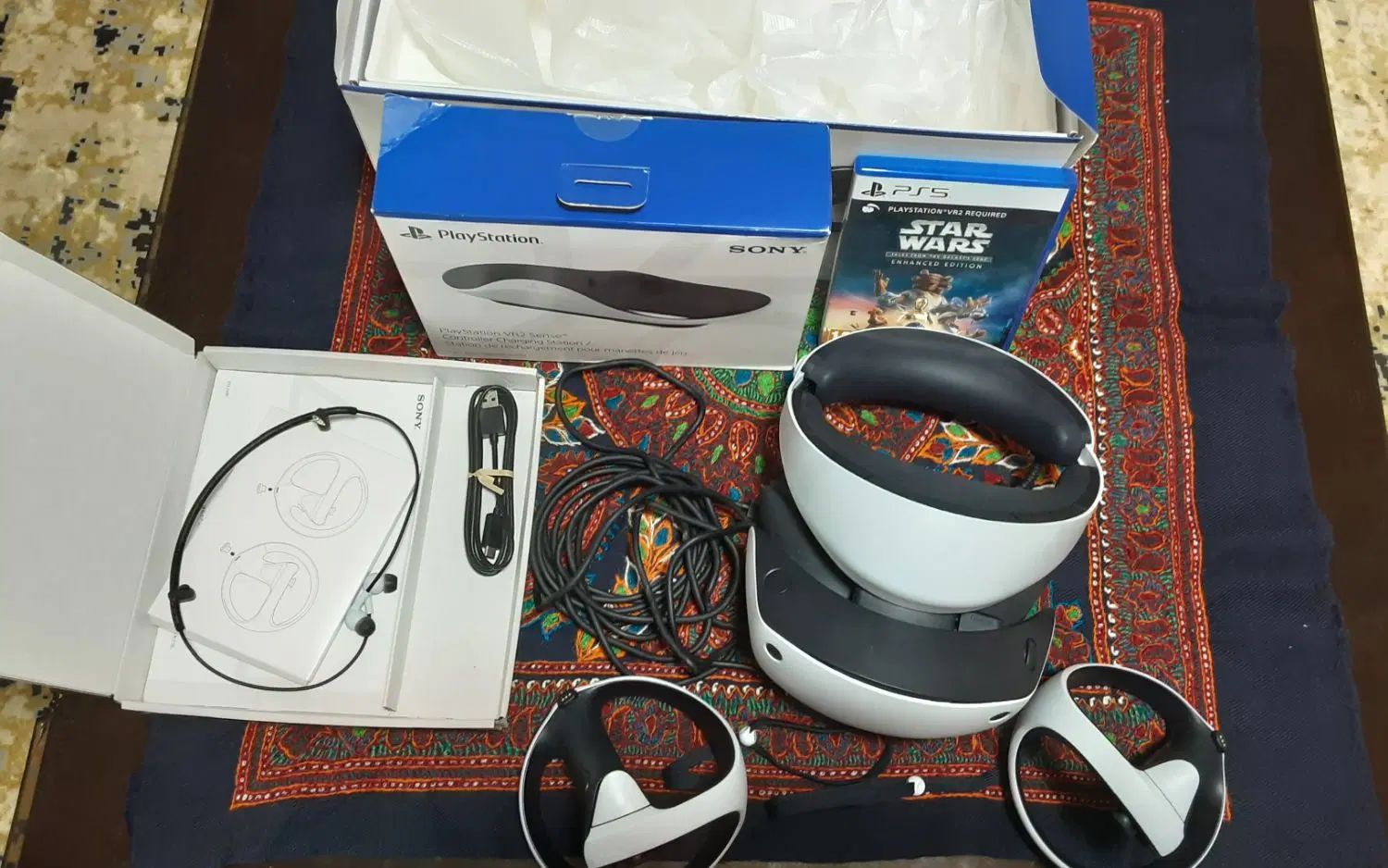 فروش پک کامل عینک واقعیت مجازی psvr2|کنسول، بازی ویدئویی و آنلاین|تهران, تهرانسر مرکزی|دیوار